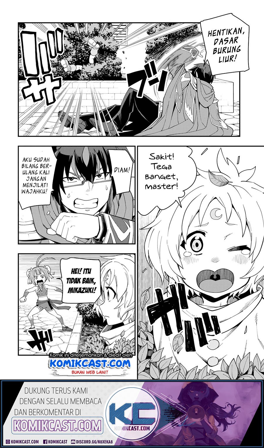 Konjiki no Moji Tsukai Chapter 66 Gambar 7
