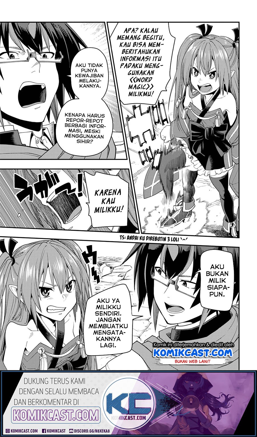 Konjiki no Moji Tsukai Chapter 66 Gambar 10