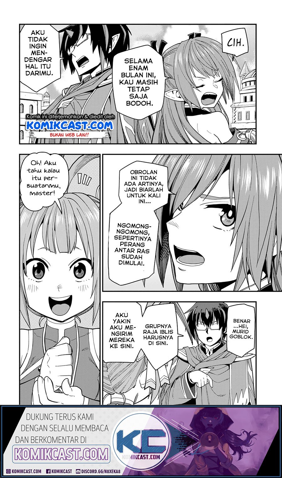 Konjiki no Moji Tsukai Chapter 66 Gambar 11