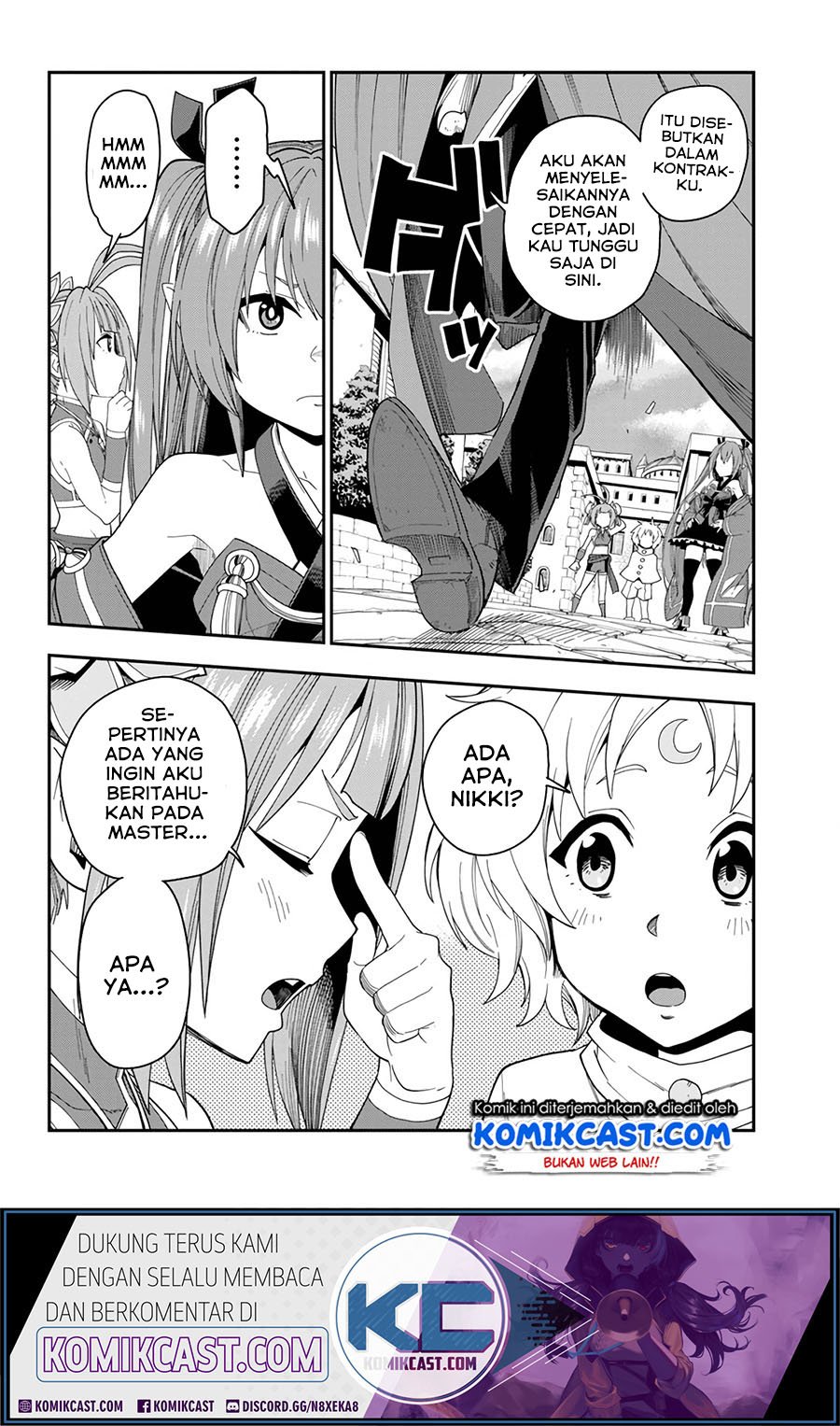 Konjiki no Moji Tsukai Chapter 66 Gambar 13