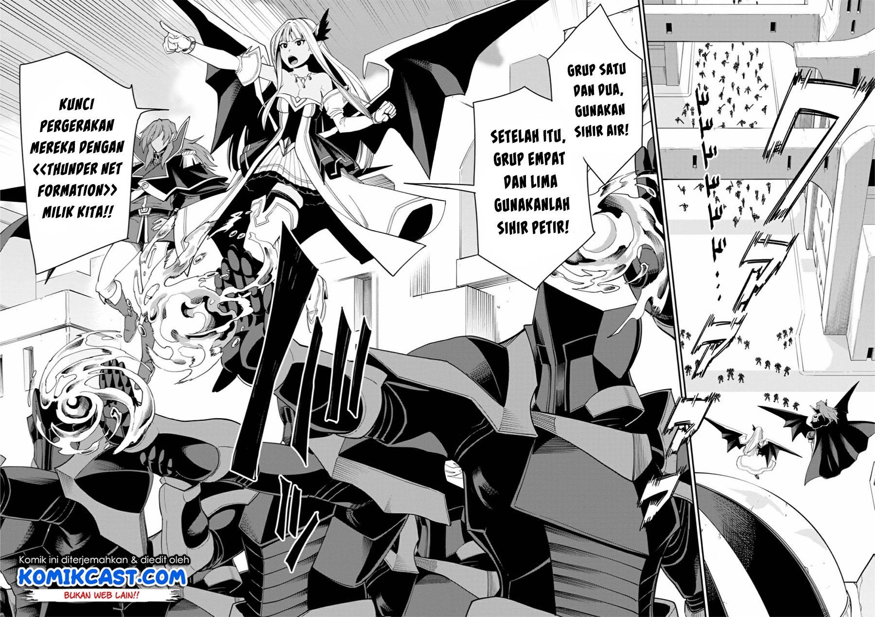 Konjiki no Moji Tsukai Chapter 66 Gambar 15