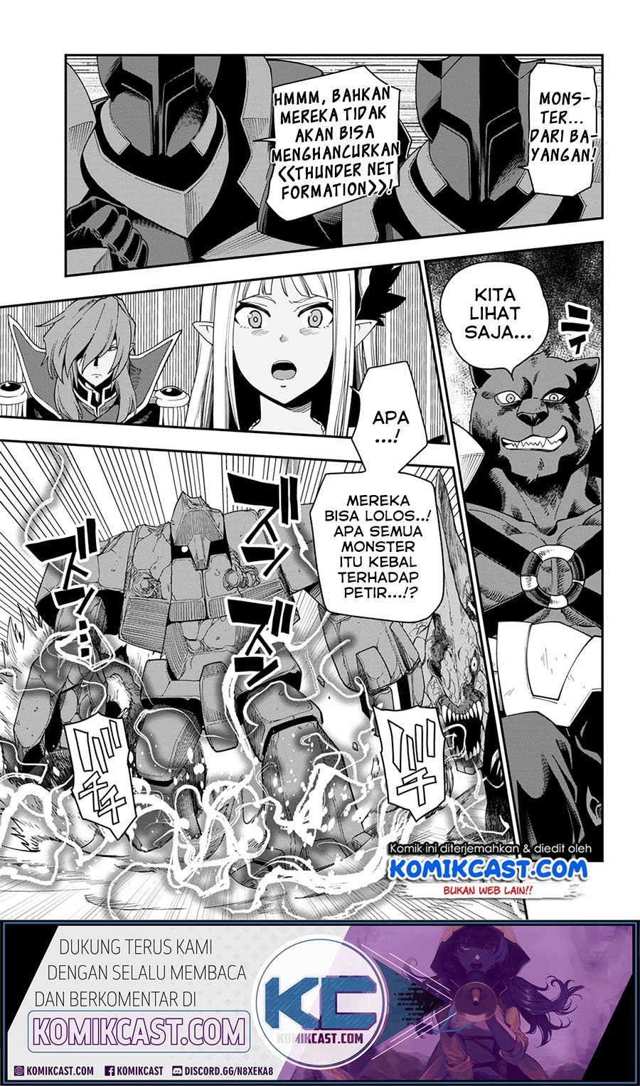 Konjiki no Moji Tsukai Chapter 66 Gambar 19