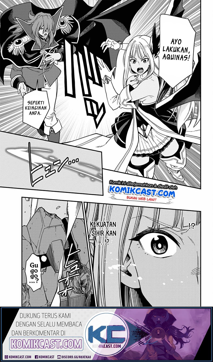 Konjiki no Moji Tsukai Chapter 66 Gambar 21