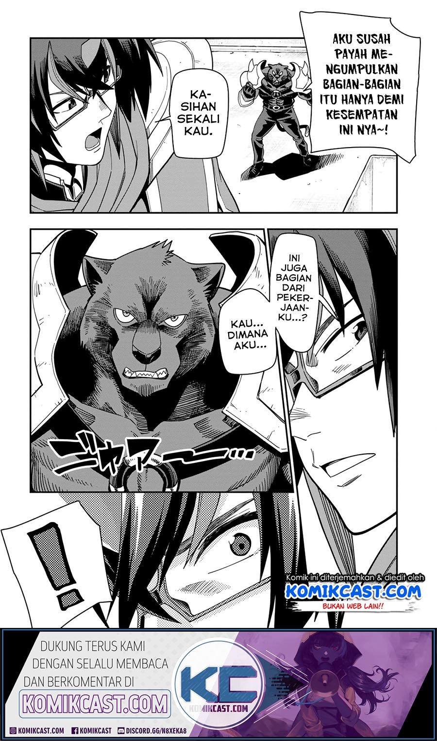 Konjiki no Moji Tsukai Chapter 66 Gambar 27
