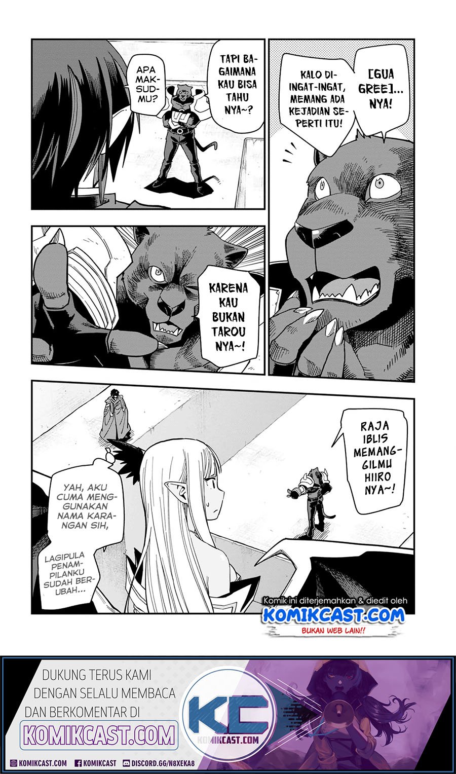 Konjiki no Moji Tsukai Chapter 66 Gambar 29