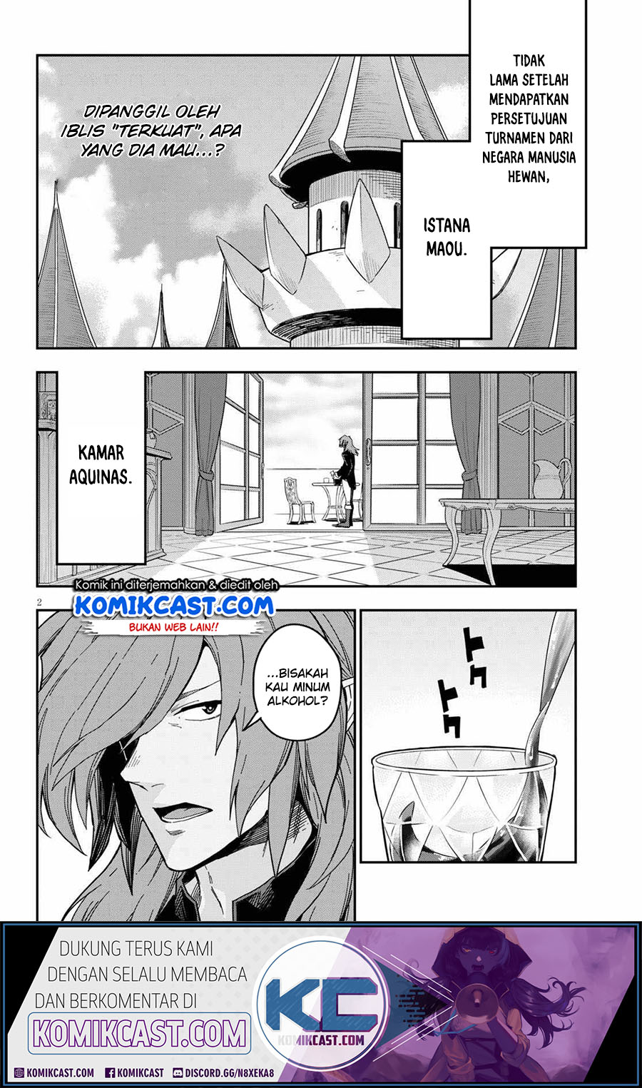 Konjiki no Moji Tsukai Chapter 77 Gambar 3