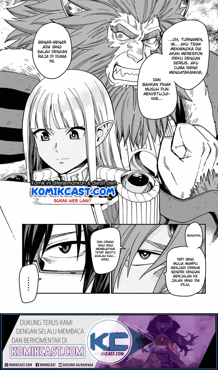 Konjiki no Moji Tsukai Chapter 77 Gambar 6