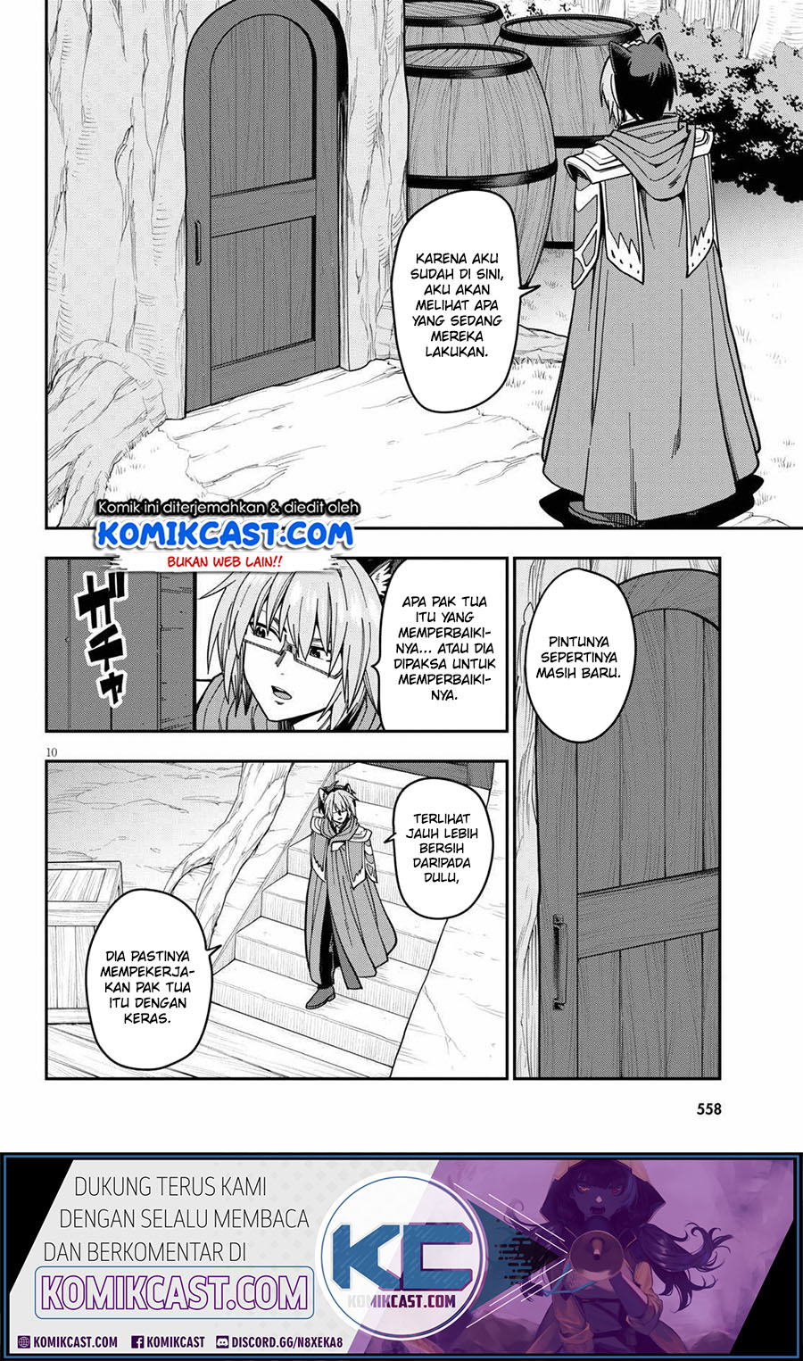 Konjiki no Moji Tsukai Chapter 77 Gambar 11