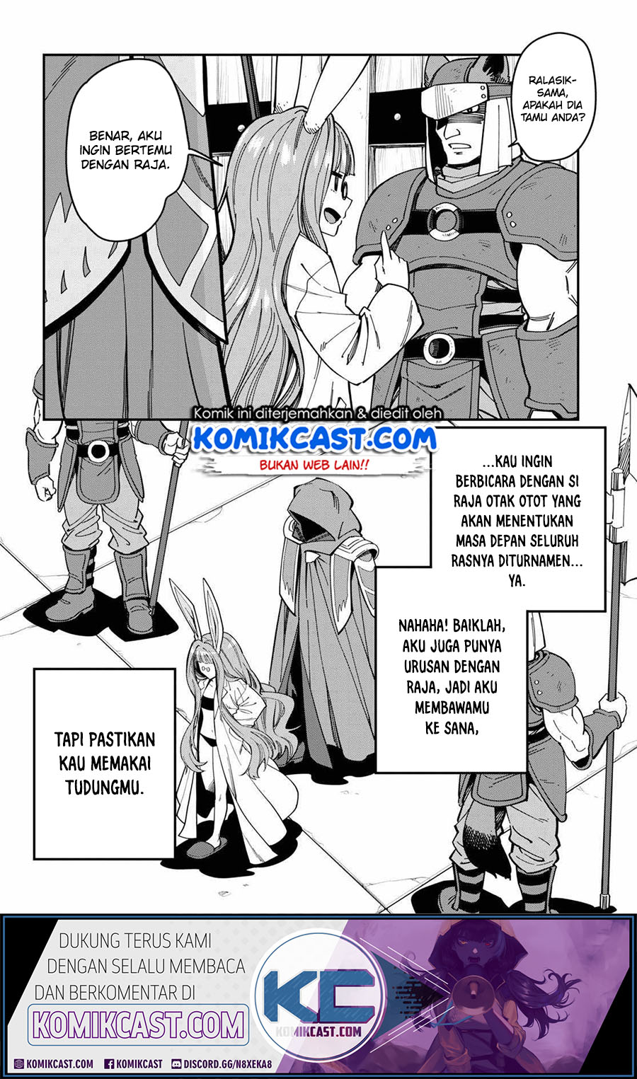 Konjiki no Moji Tsukai Chapter 77 Gambar 21