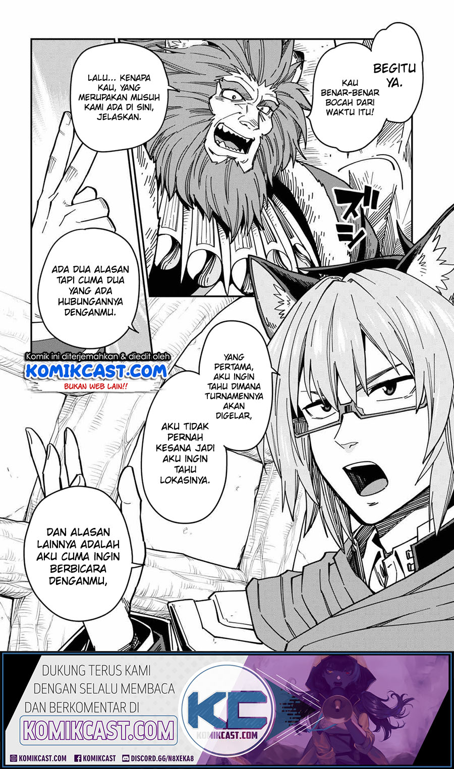 Konjiki no Moji Tsukai Chapter 77 Gambar 27