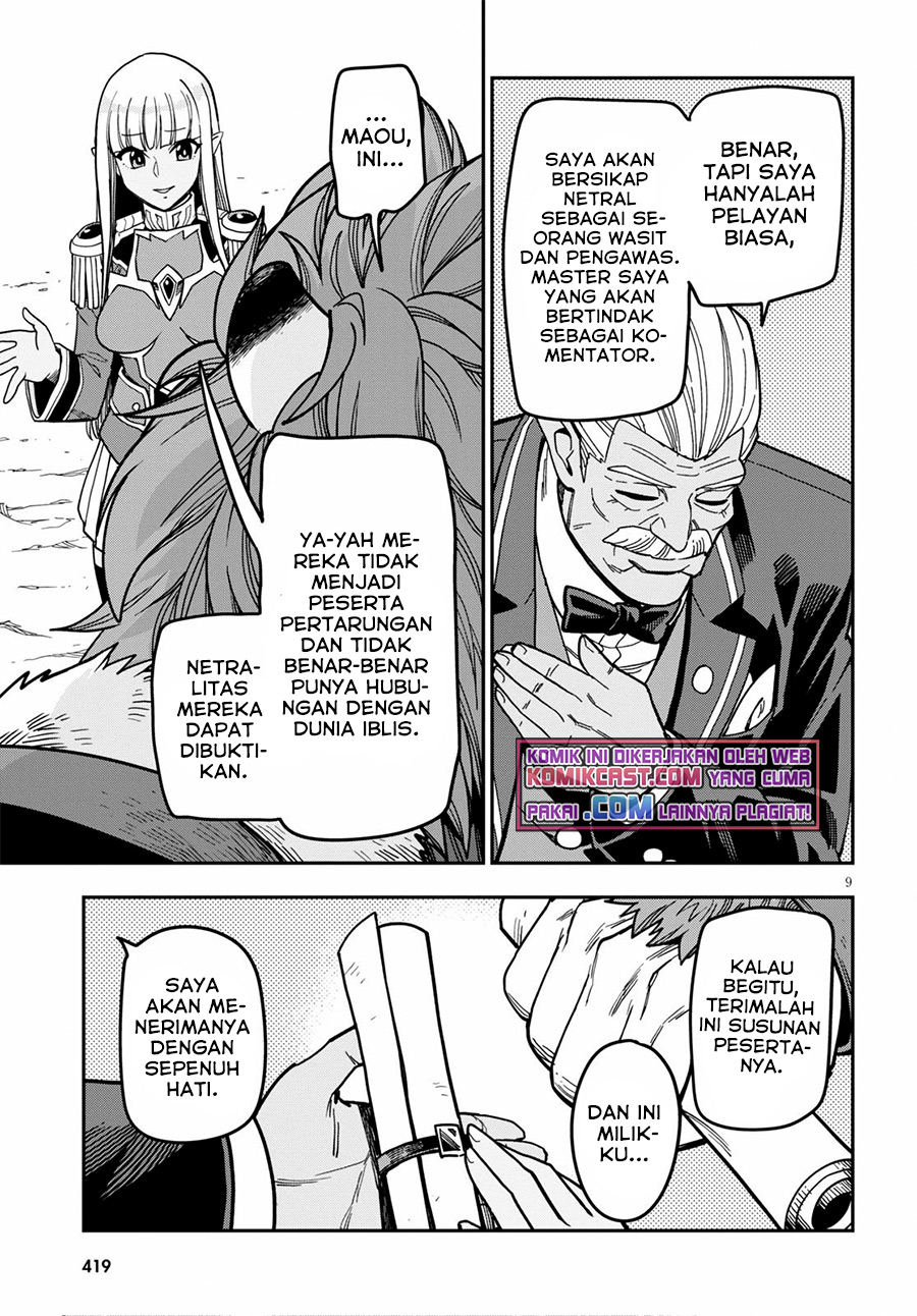 Konjiki no Moji Tsukai Chapter 80 Gambar 10