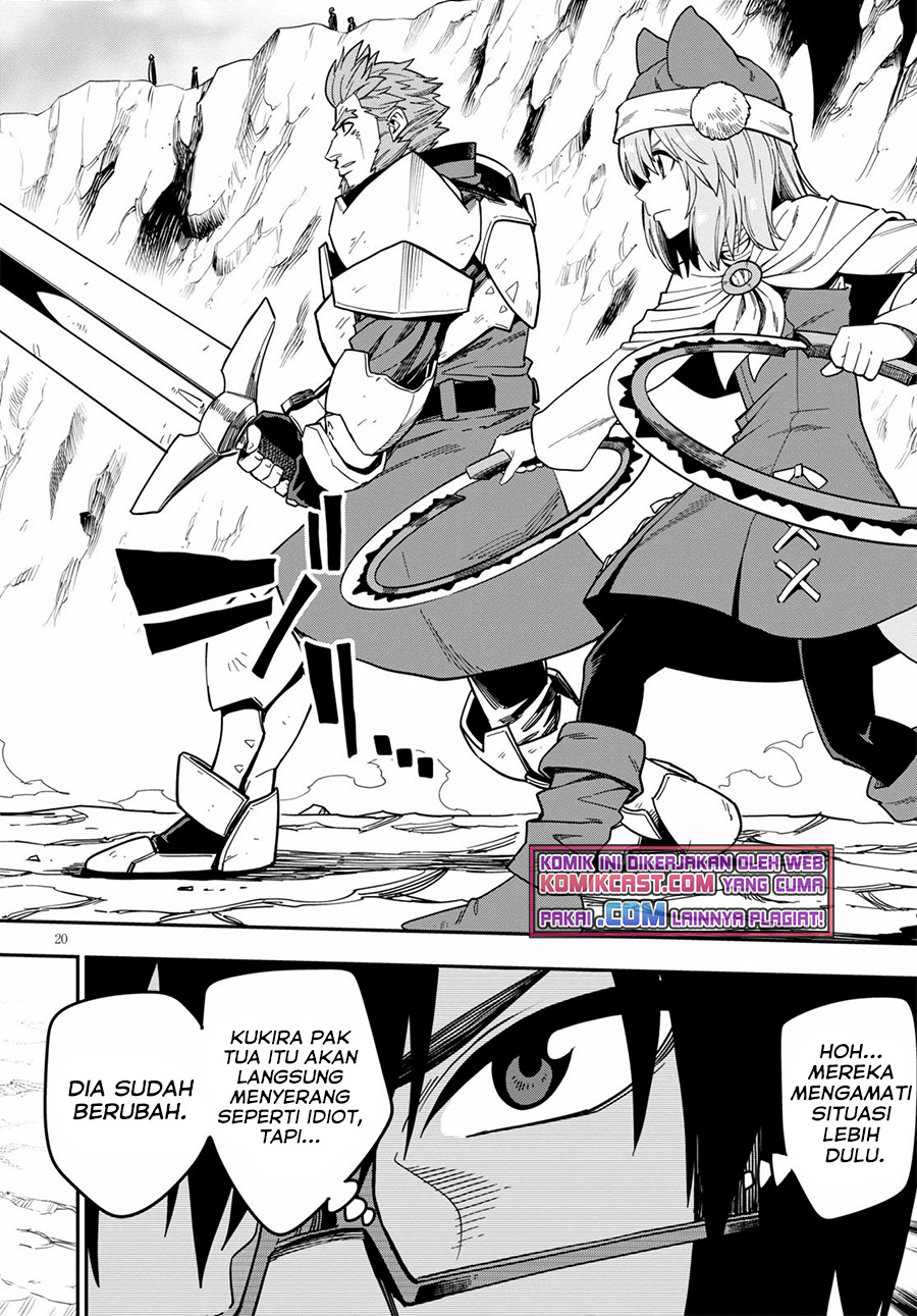 Konjiki no Moji Tsukai Chapter 80 Gambar 21