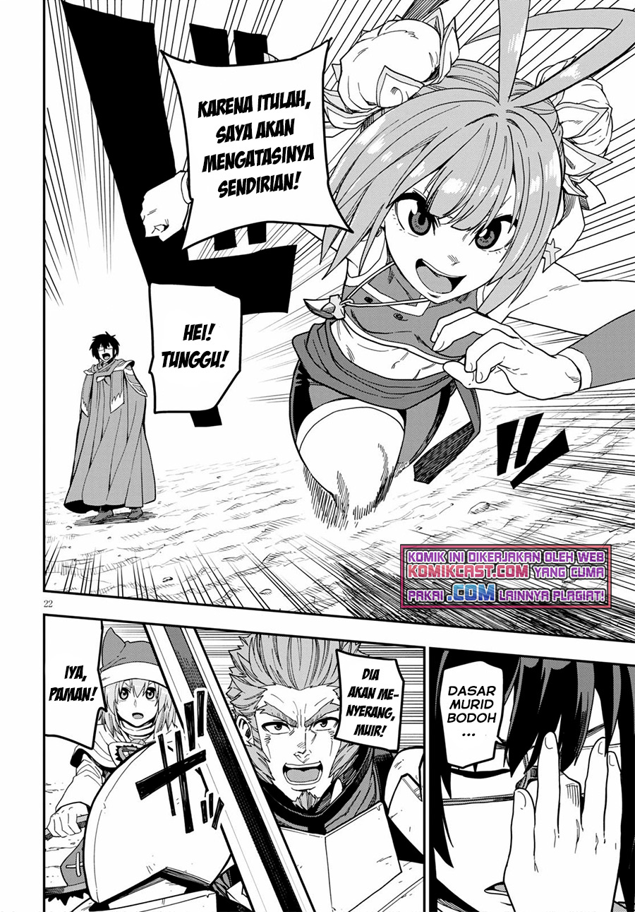 Konjiki no Moji Tsukai Chapter 80 Gambar 23