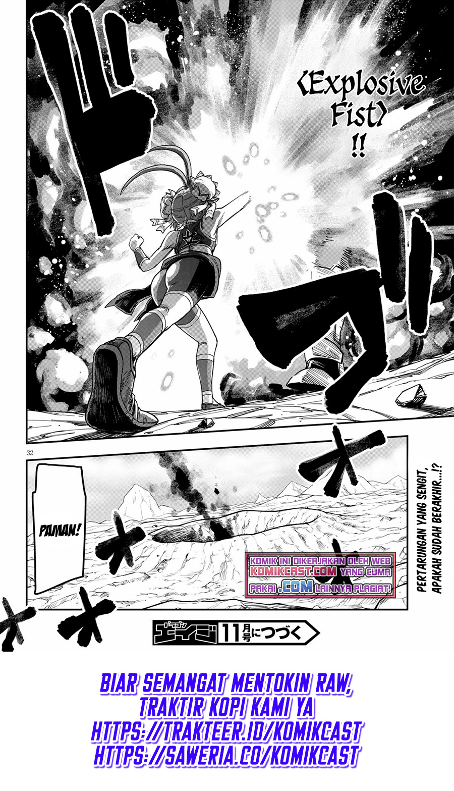 Konjiki no Moji Tsukai Chapter 80 Gambar 33