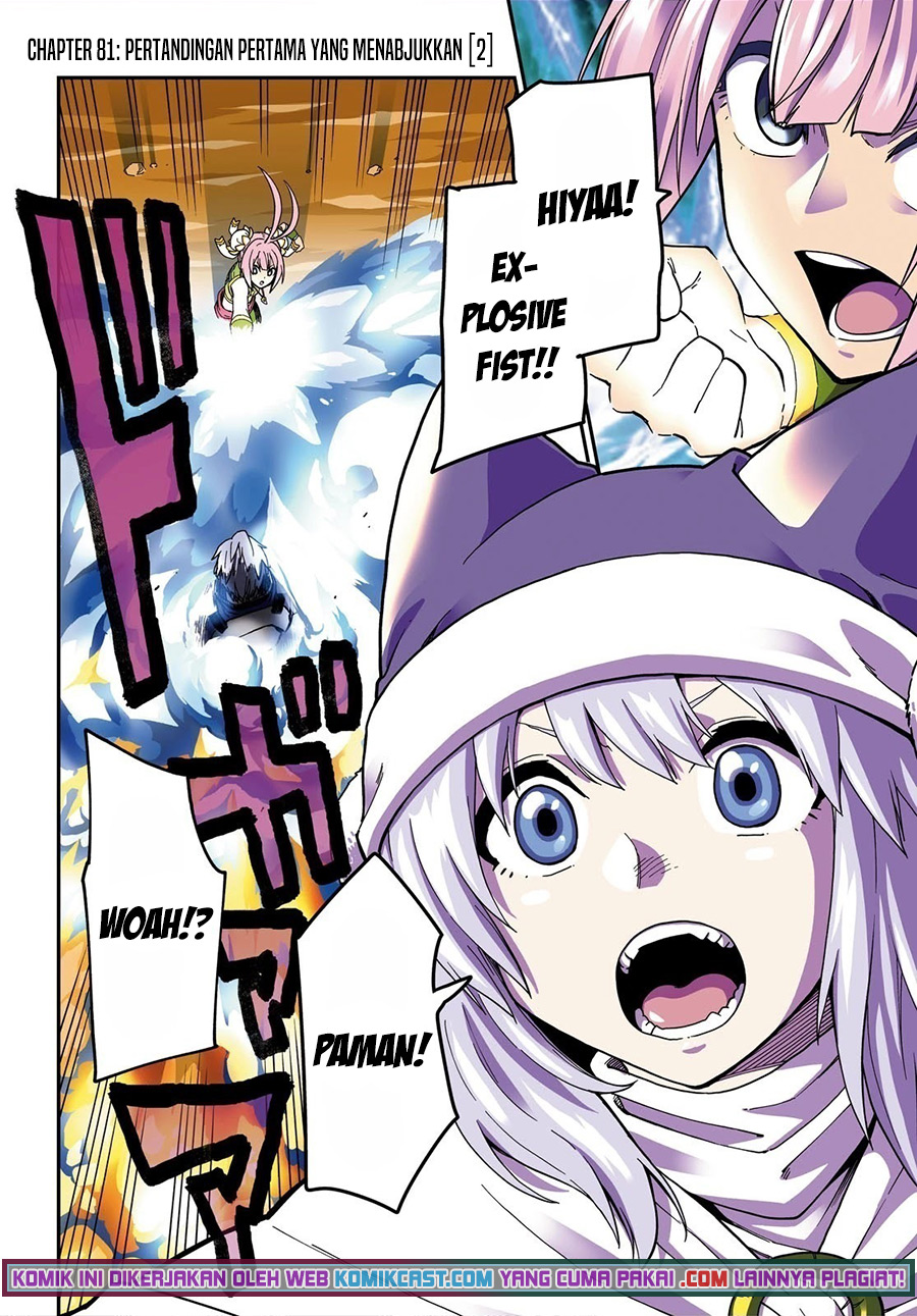 Konjiki no Moji Tsukai Chapter 81 Gambar 3