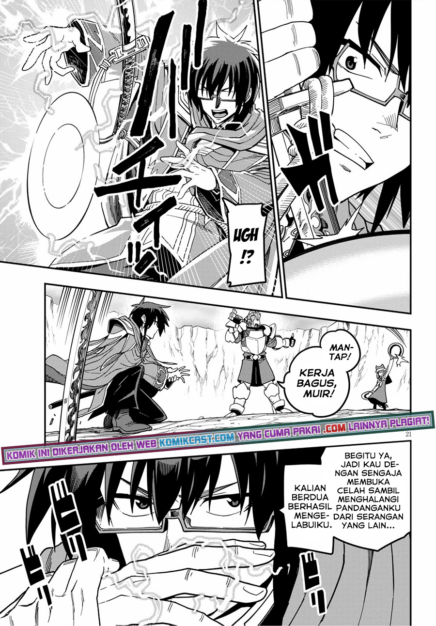 Konjiki no Moji Tsukai Chapter 81 Gambar 24