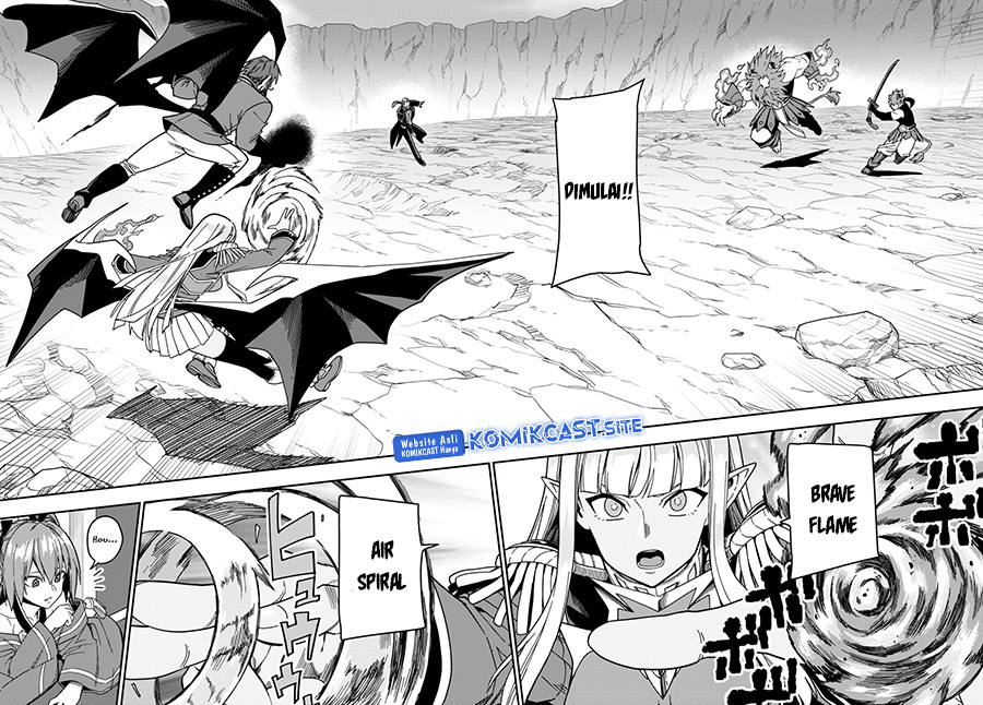 Konjiki no Moji Tsukai Chapter 89 Gambar 13