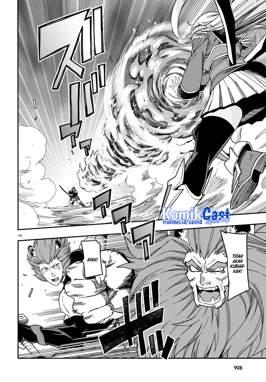 Konjiki no Moji Tsukai Chapter 89 Gambar 14