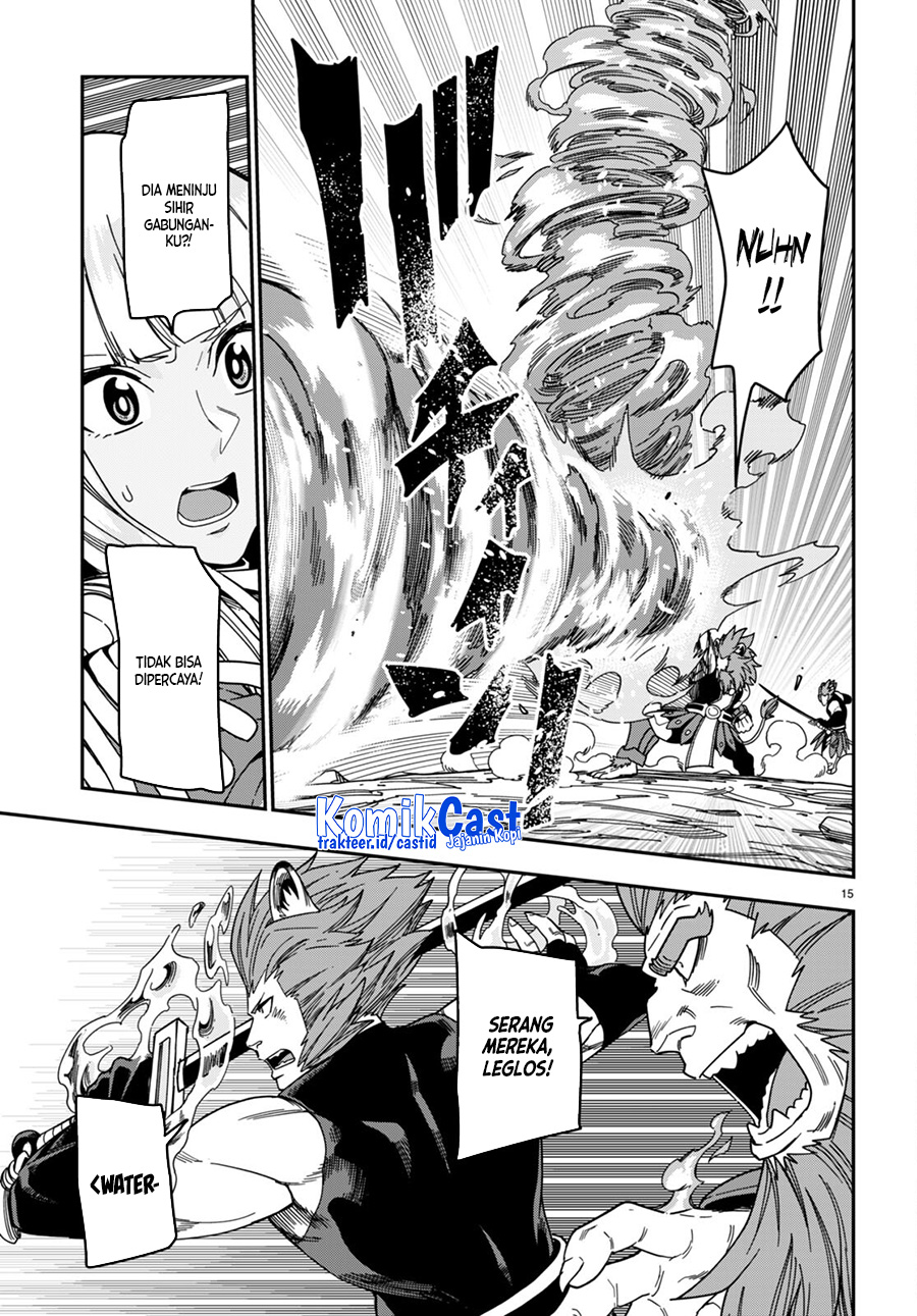Konjiki no Moji Tsukai Chapter 89 Gambar 15
