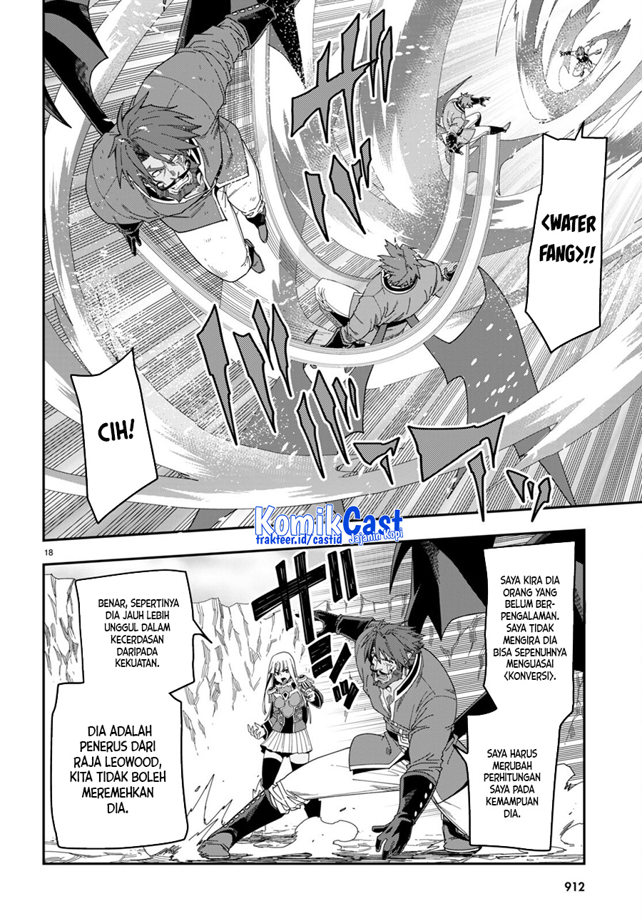 Konjiki no Moji Tsukai Chapter 89 Gambar 18