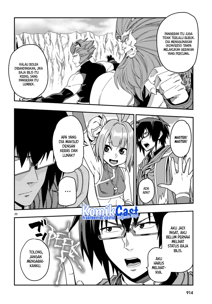 Konjiki no Moji Tsukai Chapter 89 Gambar 20