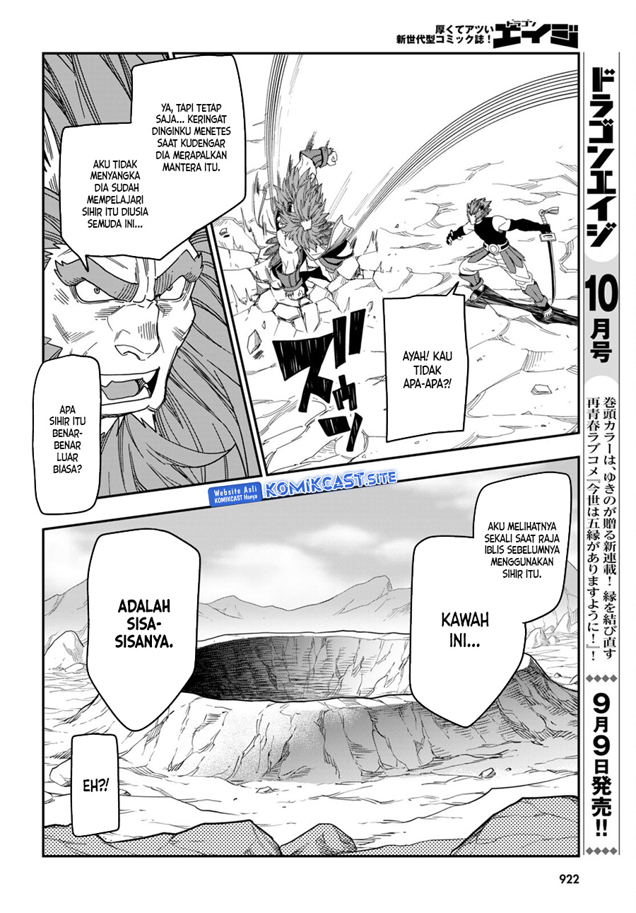 Konjiki no Moji Tsukai Chapter 89 Gambar 28