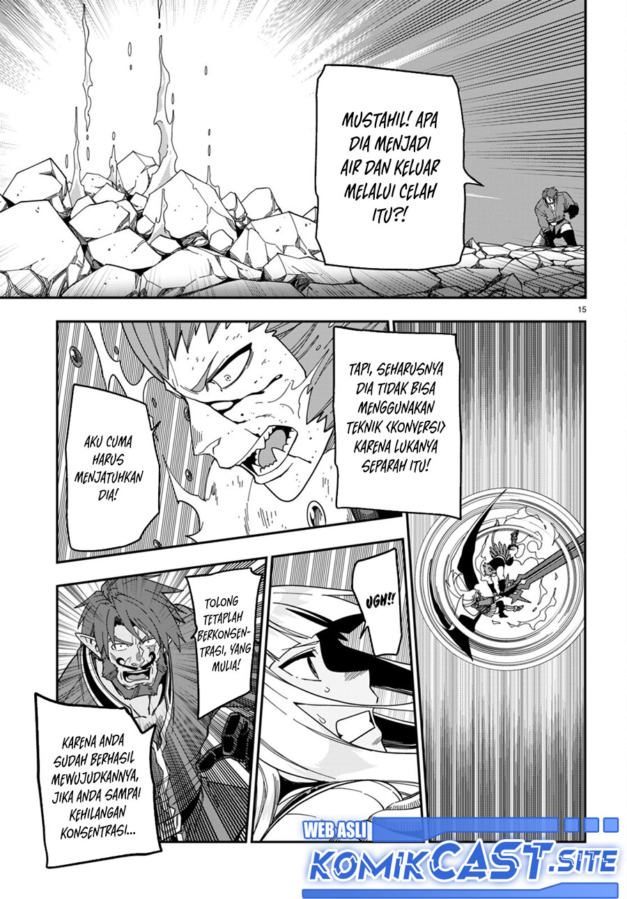 Konjiki no Moji Tsukai Chapter 90 Gambar 15