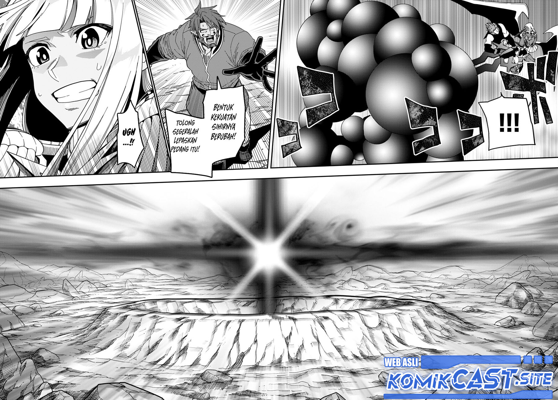 Konjiki no Moji Tsukai Chapter 90 Gambar 16