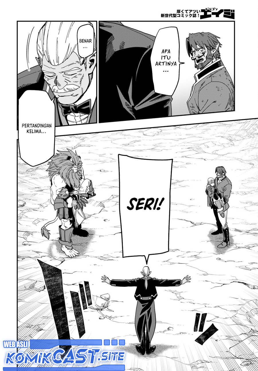 Konjiki no Moji Tsukai Chapter 90 Gambar 21