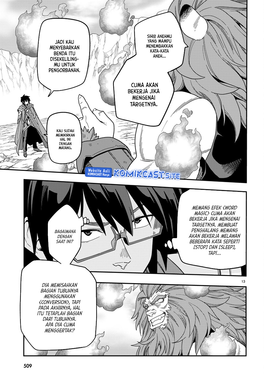 Konjiki no Moji Tsukai Chapter 91 Gambar 15