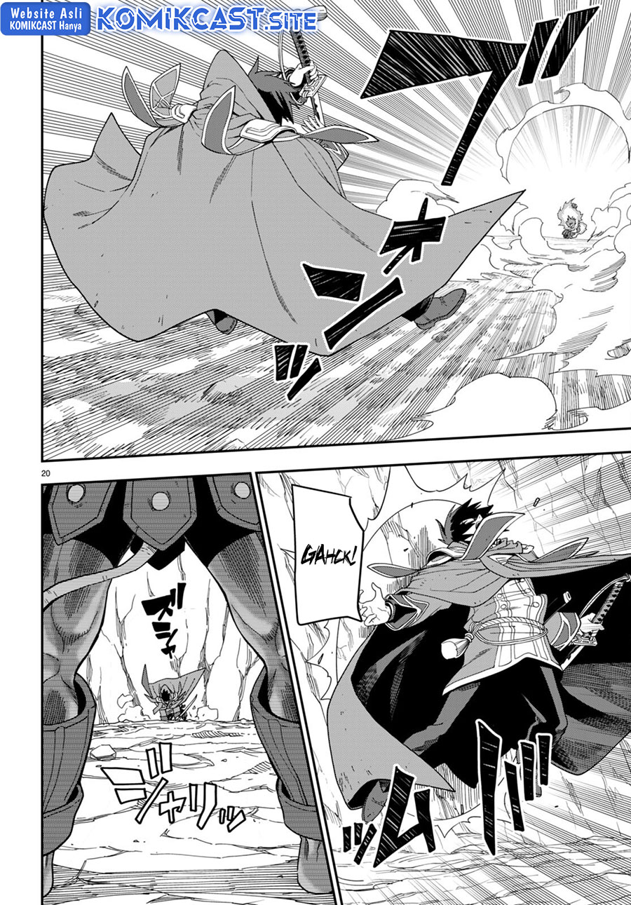 Konjiki no Moji Tsukai Chapter 92 Gambar 21