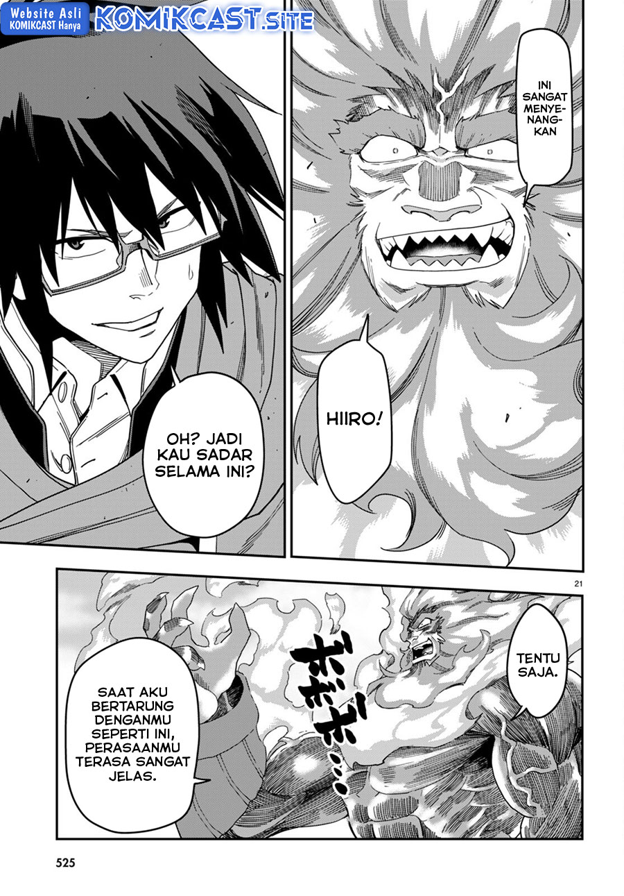 Konjiki no Moji Tsukai Chapter 92 Gambar 22