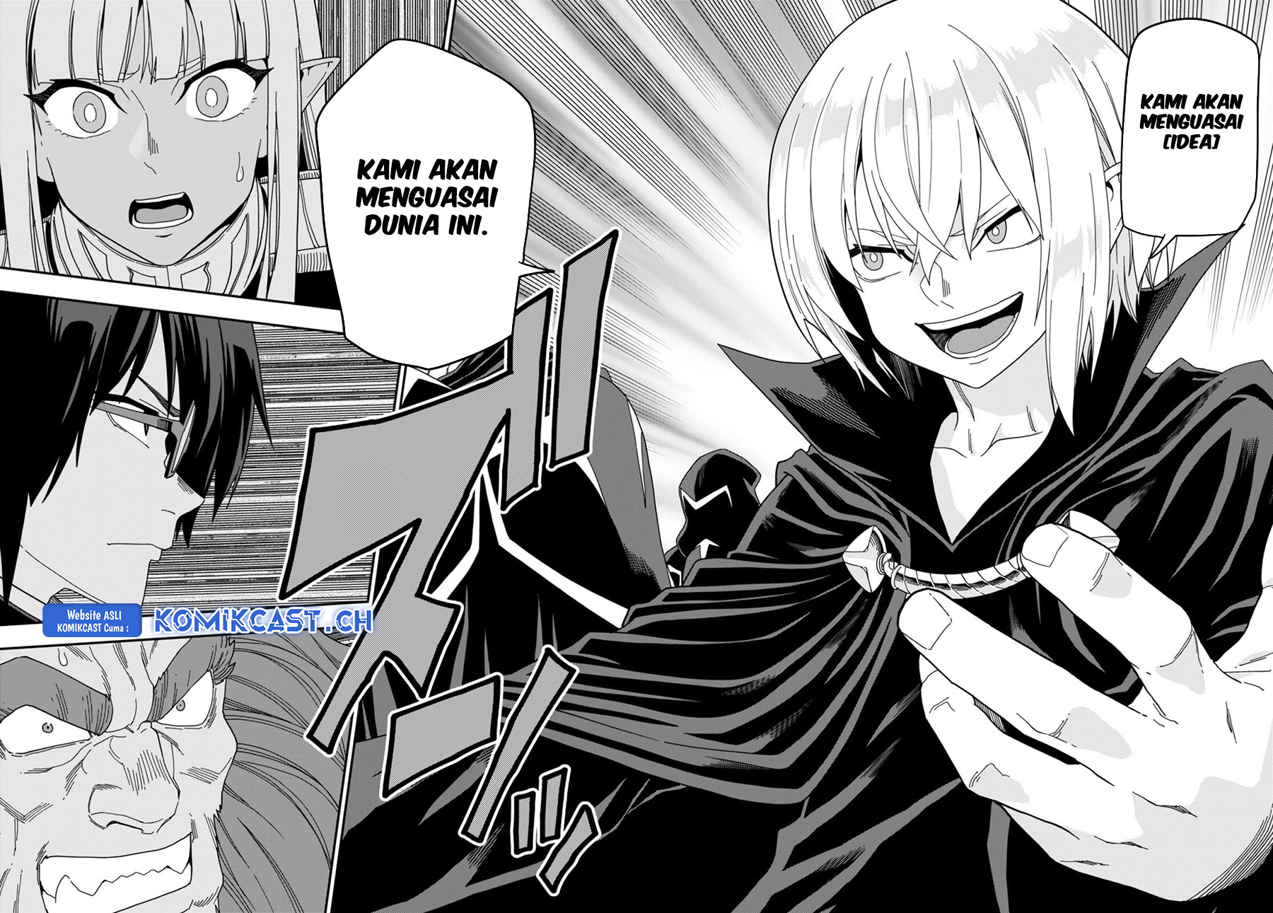 Konjiki no Moji Tsukai Chapter 97 Gambar 5