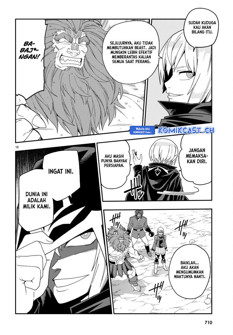 Konjiki no Moji Tsukai Chapter 97 Gambar 10