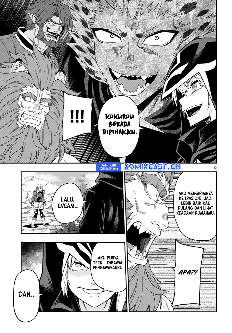 Konjiki no Moji Tsukai Chapter 97 Gambar 13