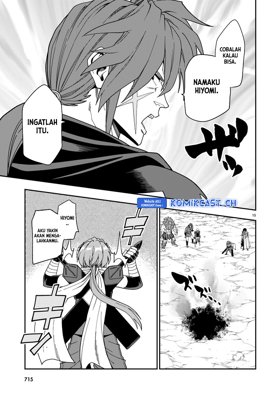 Konjiki no Moji Tsukai Chapter 97 Gambar 15