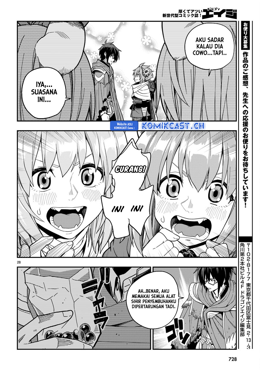 Konjiki no Moji Tsukai Chapter 97 Gambar 28