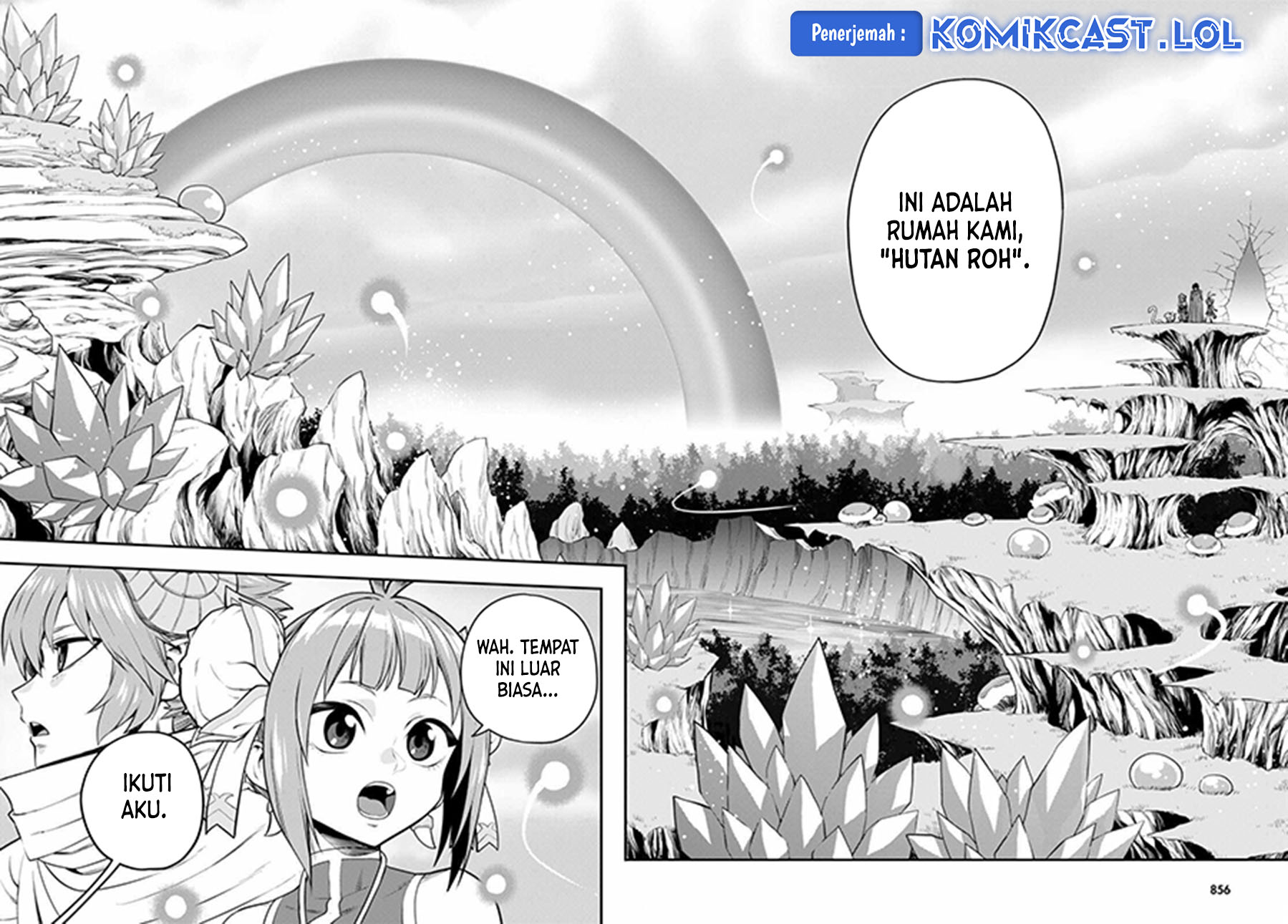 Konjiki no Moji Tsukai Chapter 103 Gambar 9