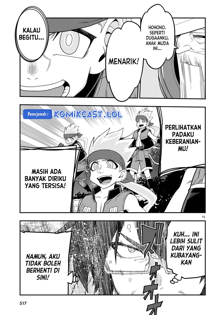 Konjiki no Moji Tsukai Chapter 106 Gambar 13