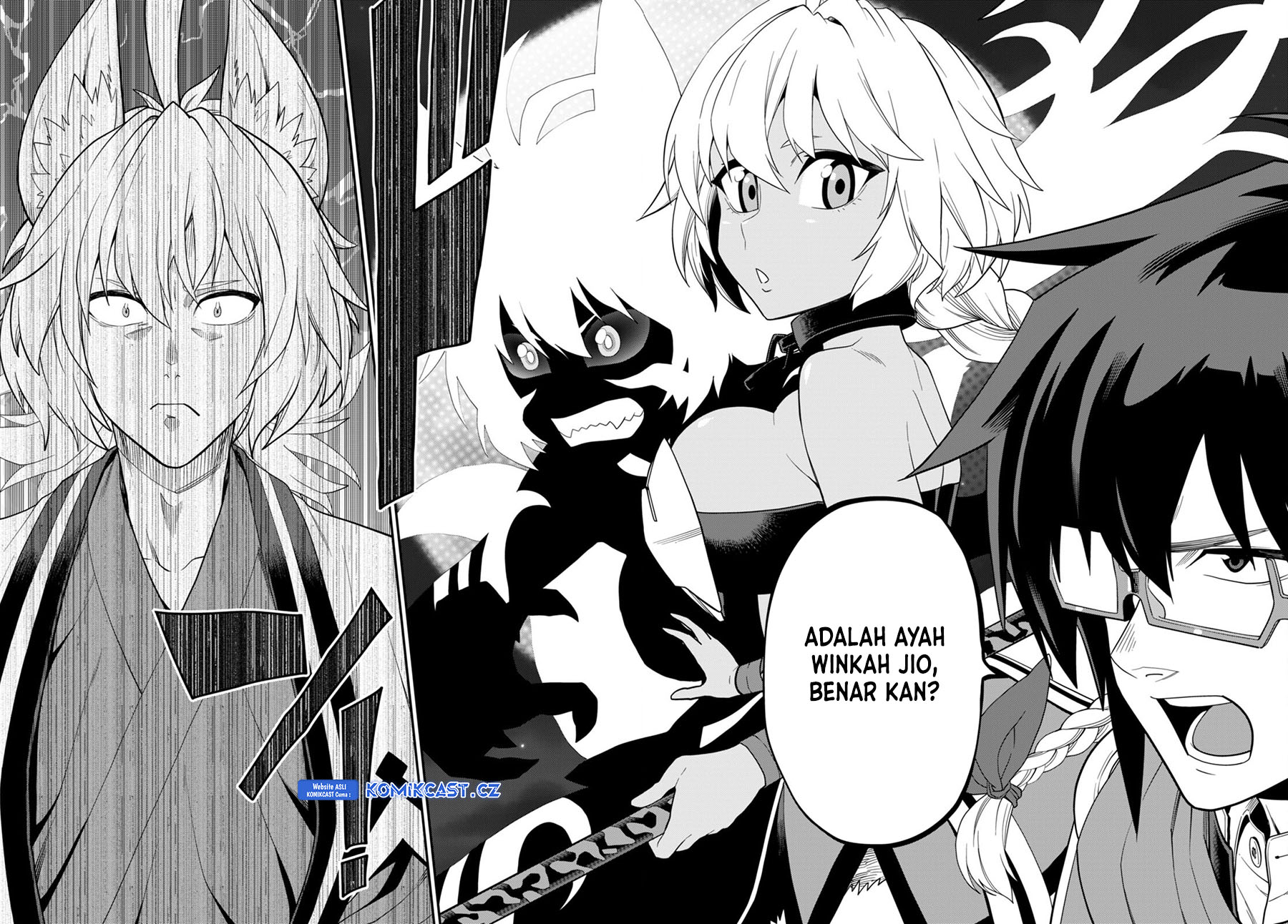 Konjiki no Moji Tsukai Chapter 108 Gambar 17