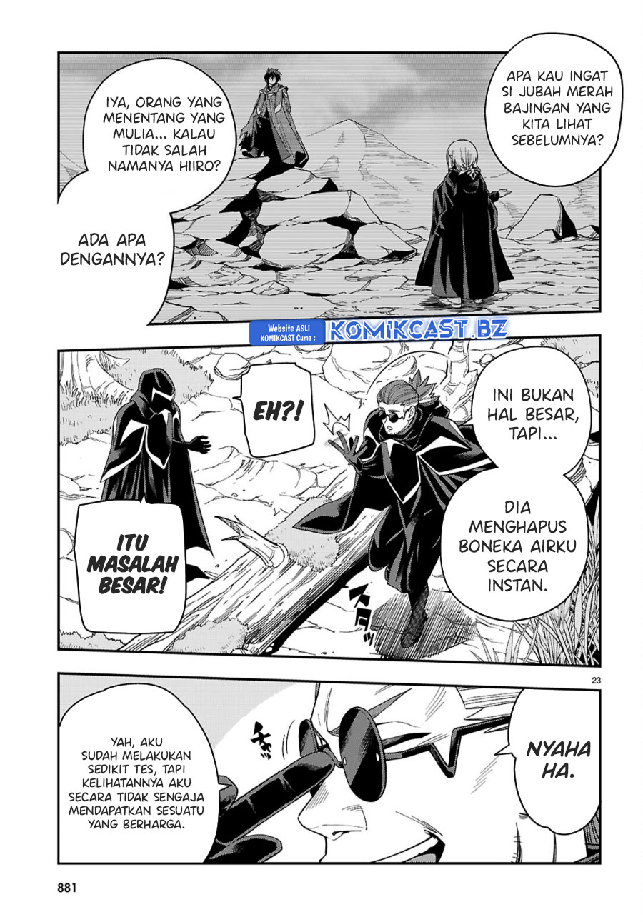 Konjiki no Moji Tsukai Chapter 112 Gambar 24
