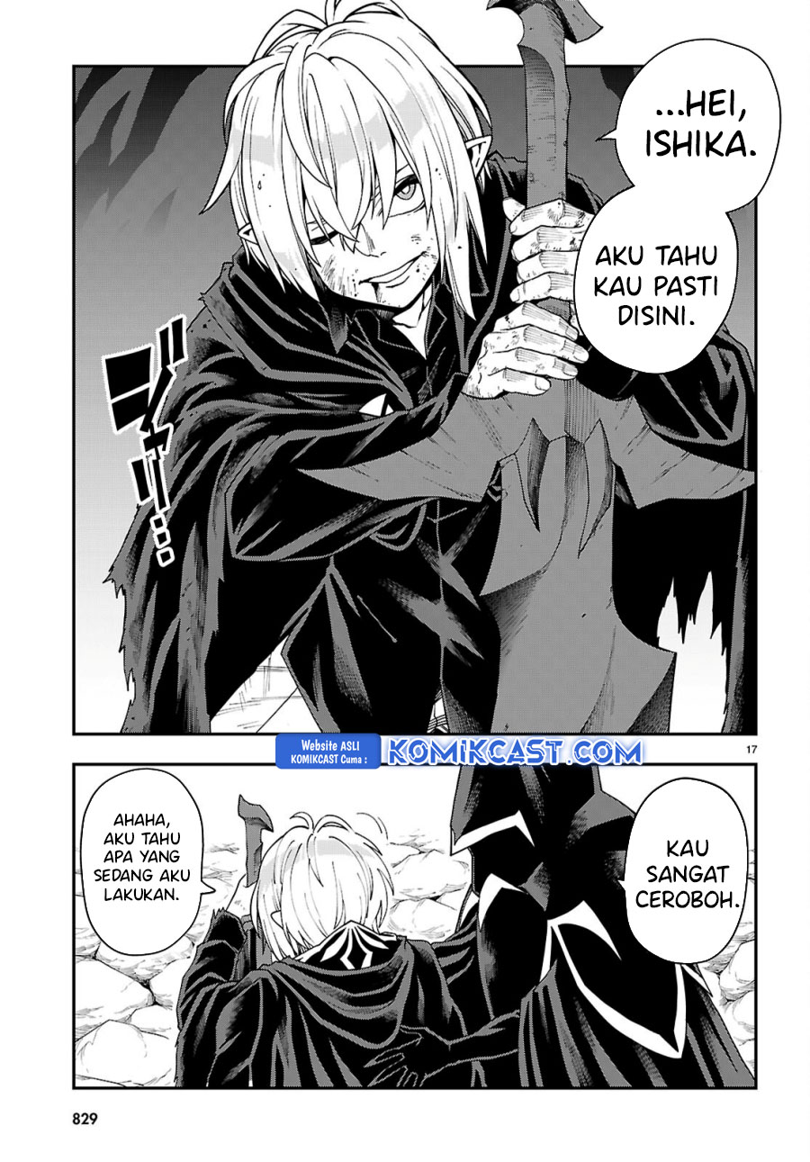 Konjiki no Moji Tsukai Chapter 117 Gambar 17