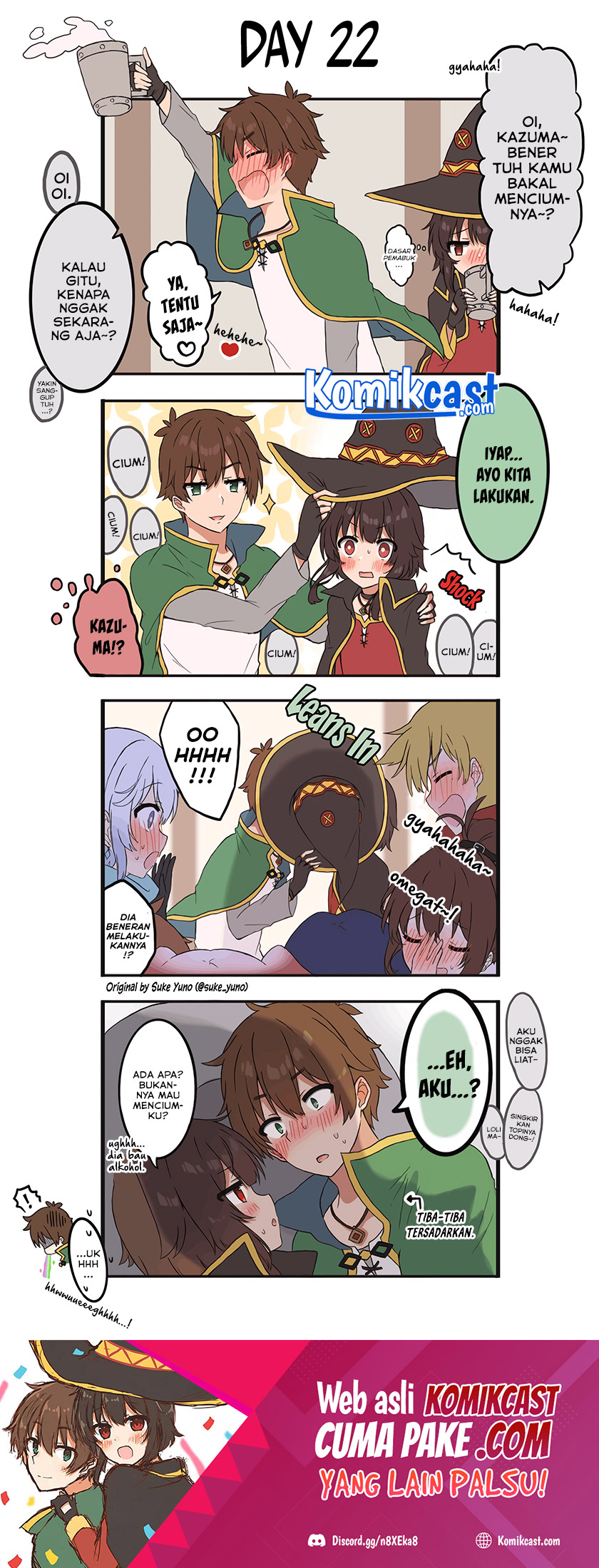 Kono Subarashii Sekai ni Shukufuku wo! – KazuMegu will get married in 100 days Chapter 22 Gambar 2