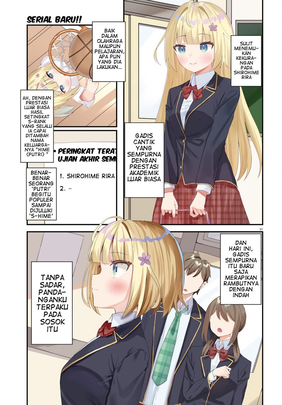 Kono Koi, Okuchi ni Aimasu ka? ~Yuutousei no Shirahime-san wa Mondaiji no Ore to Mainichi Kiss shiteru~ Chapter 01 Gambar 2