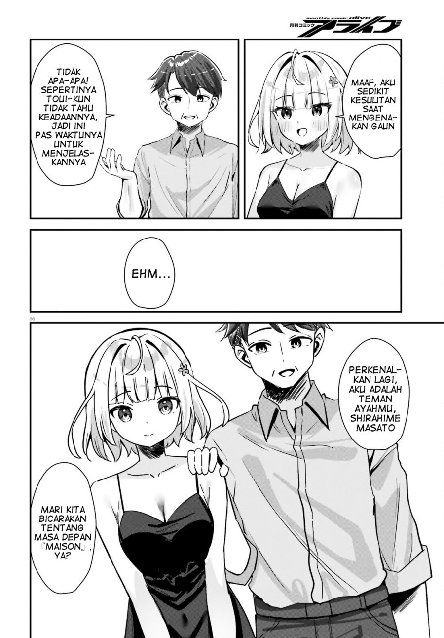 Kono Koi, Okuchi ni Aimasu ka? ~Yuutousei no Shirahime-san wa Mondaiji no Ore to Mainichi Kiss shiteru~ Chapter 01 Gambar 37