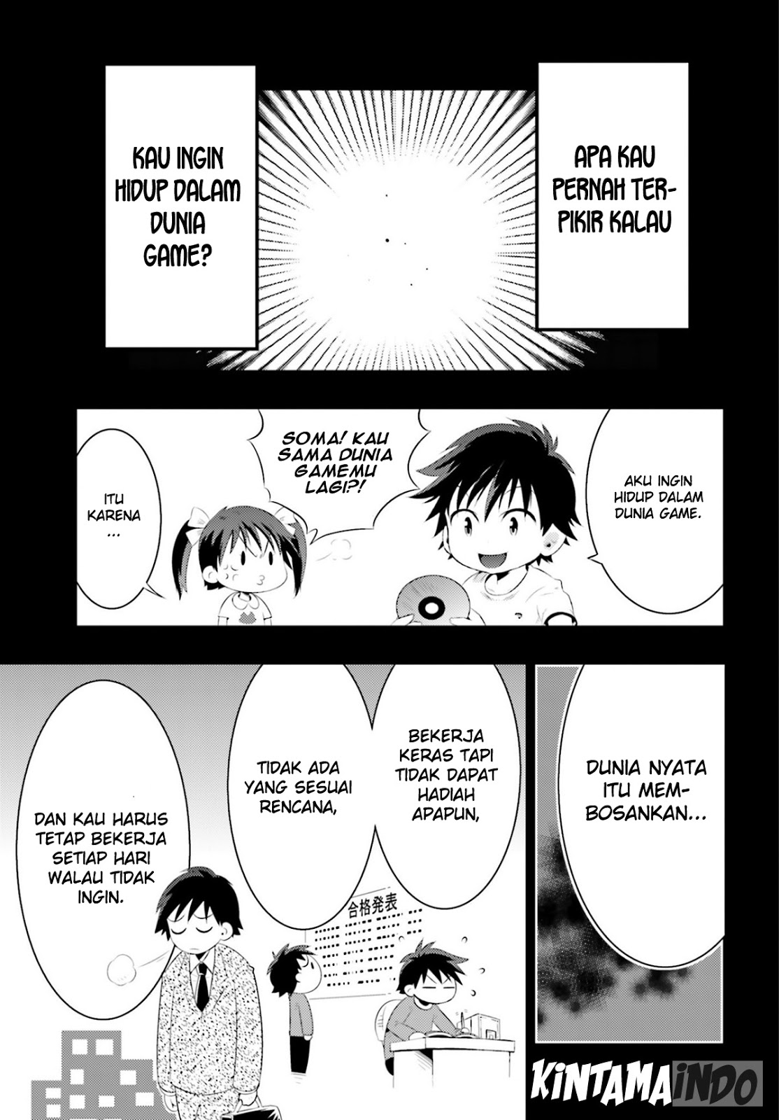 Kono Sekai ga Game da to Ore dake ga Shitteiru Chapter 02 Gambar 2