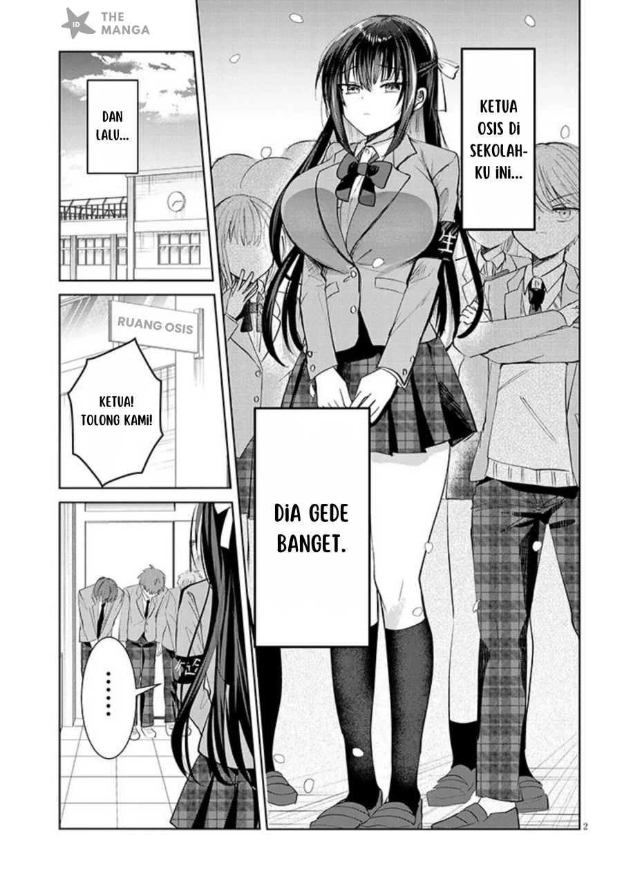 Kotowarenai Kaichou wa Tomoe-kun ni Dake shite Agetai Chapter 01 Gambar 2