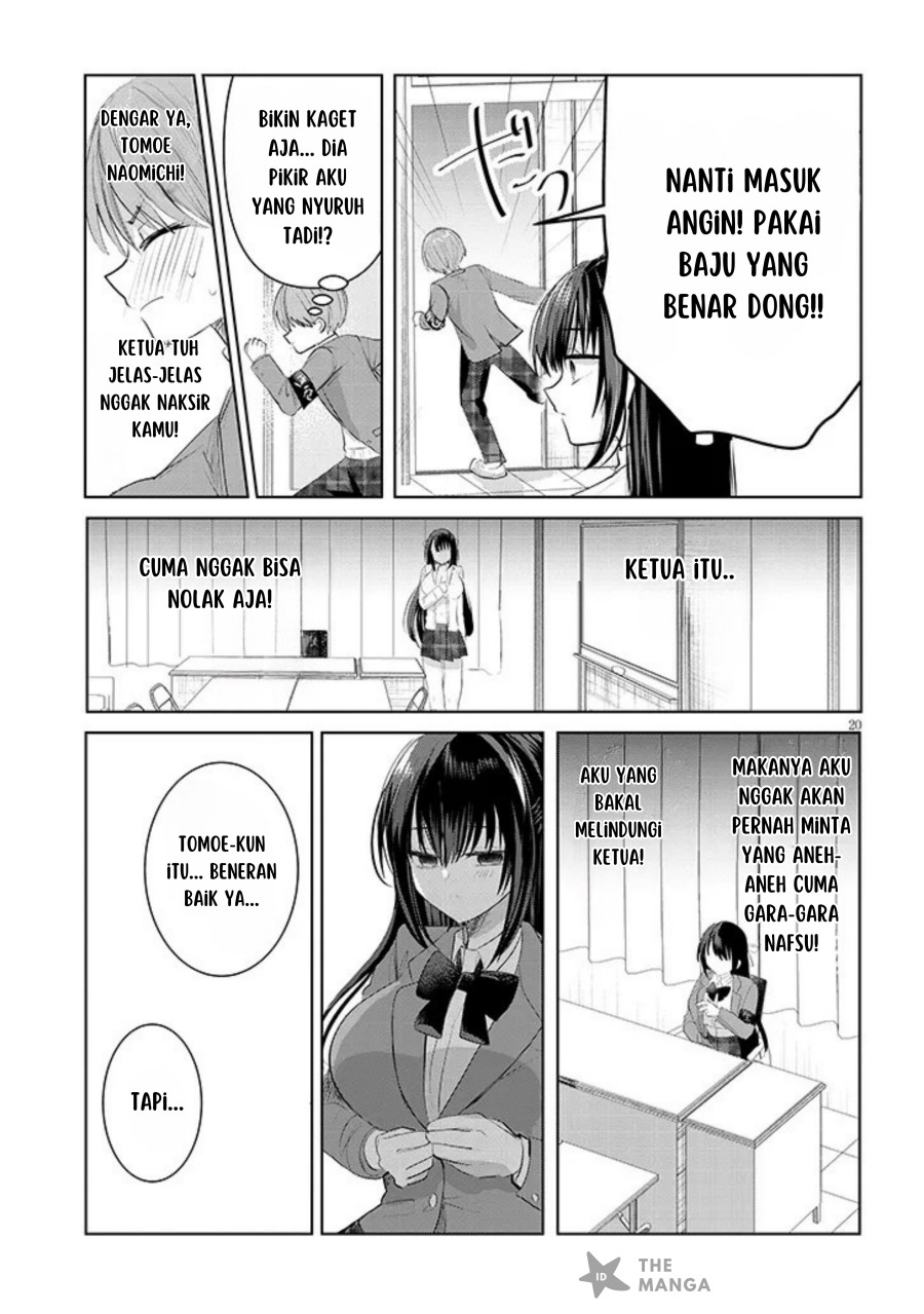 Kotowarenai Kaichou wa Tomoe-kun ni Dake shite Agetai Chapter 01 Gambar 20