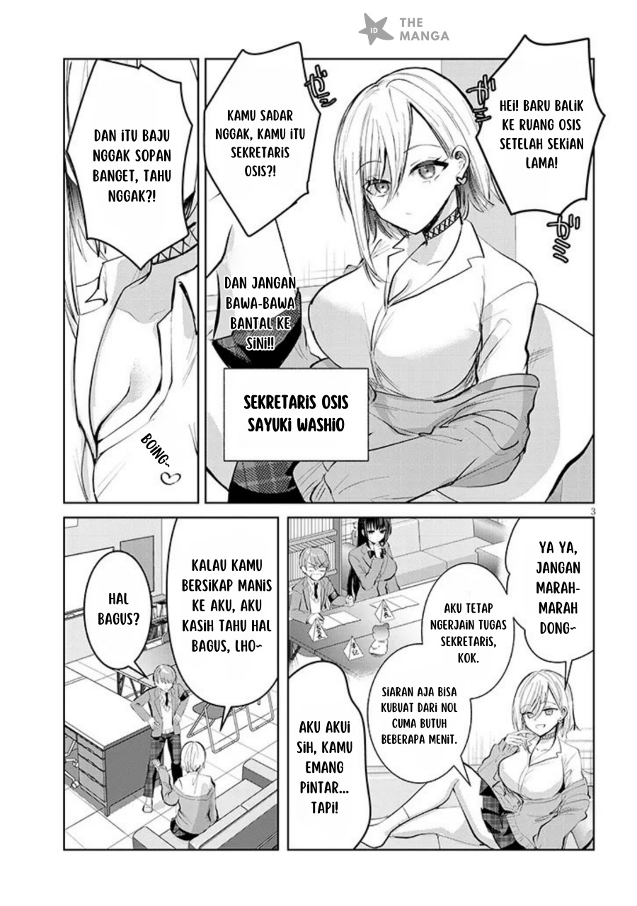 Kotowarenai Kaichou wa Tomoe-kun ni Dake shite Agetai Chapter 04 Gambar 4