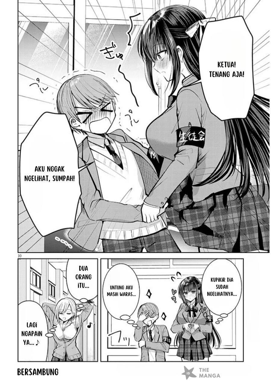 Kotowarenai Kaichou wa Tomoe-kun ni Dake shite Agetai Chapter 04 Gambar 11